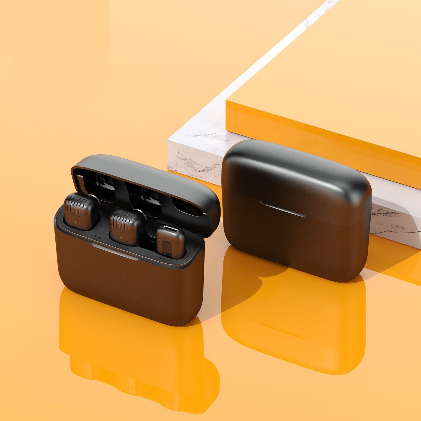 Wireless Lavalier Microphone With Charging Case - LAFleur