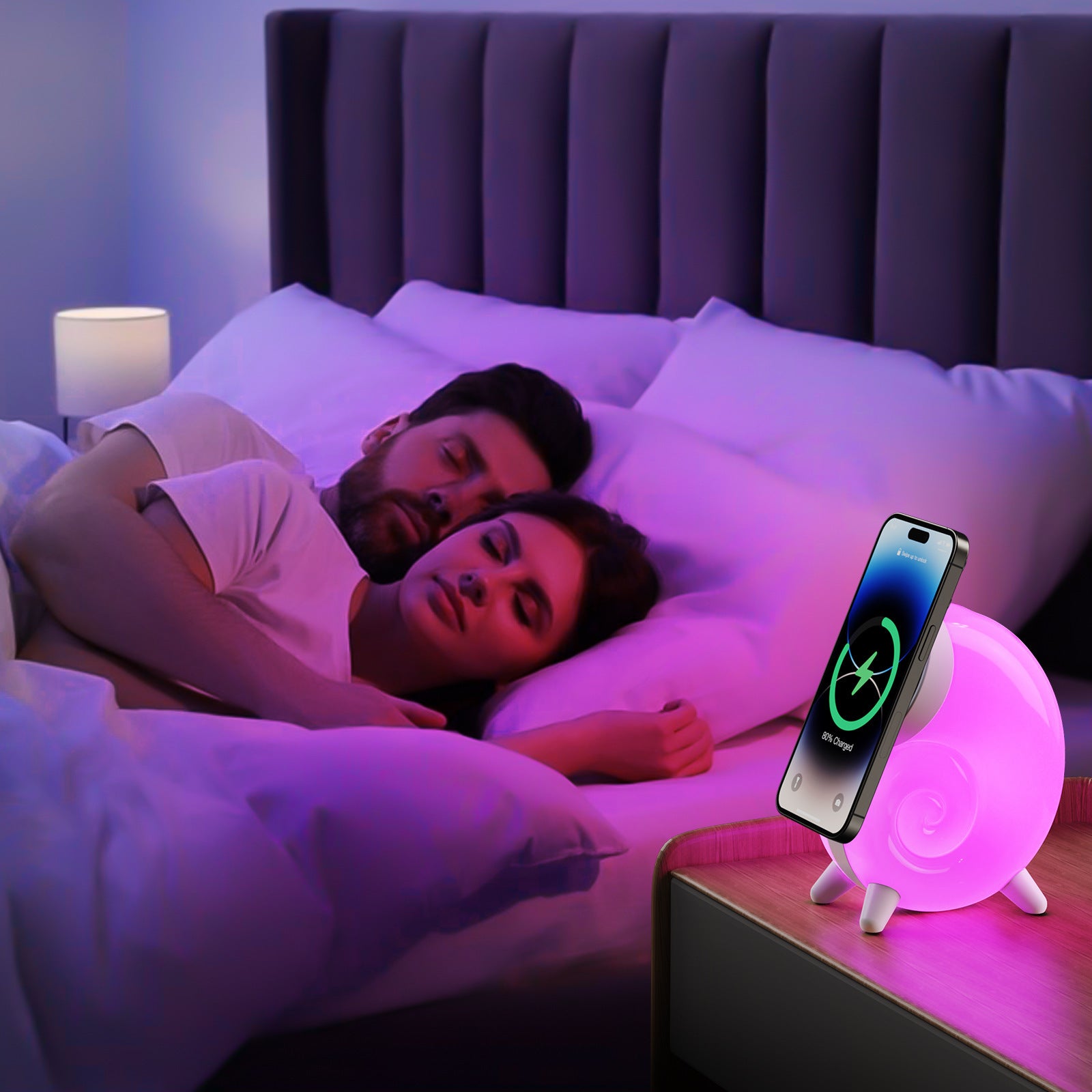 Wireless Conch Night Lamp Charger - LAFleur